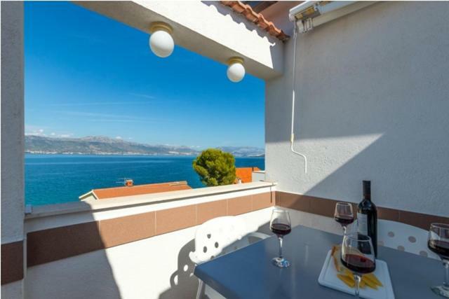 Seaview Apartment Rose 2 Trogir Dış mekan fotoğraf